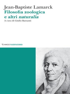cover image of Filosofia zoologica e altri naturalia